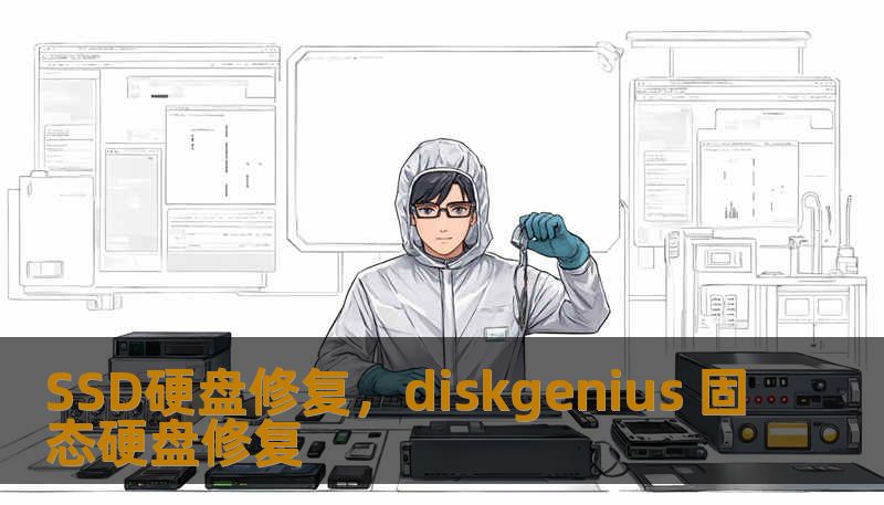SSD硬盘修复，diskgenius 固态硬盘修复