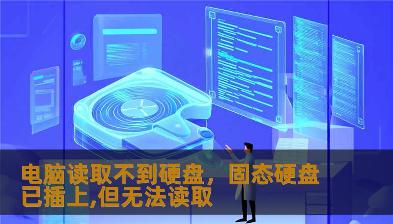 电脑读取不到硬盘，固态硬盘已插上,但无法读取