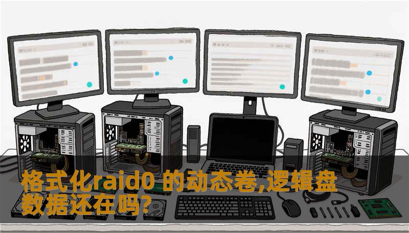 格式化raid0 的动态卷,逻辑盘数据还在吗?