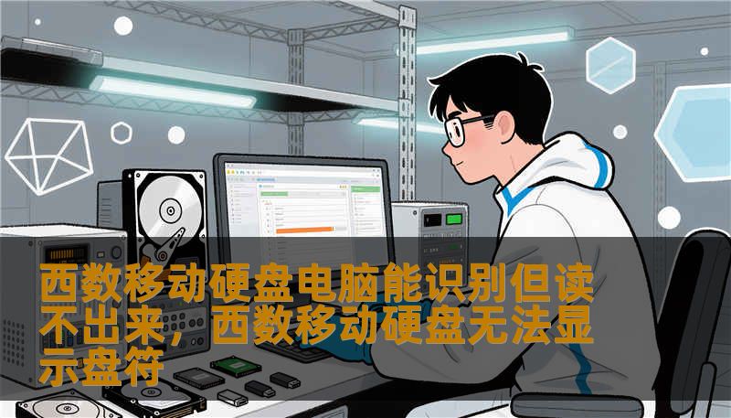 西数移动硬盘电脑能识别但读不出来，西数移动硬盘无法显示盘符