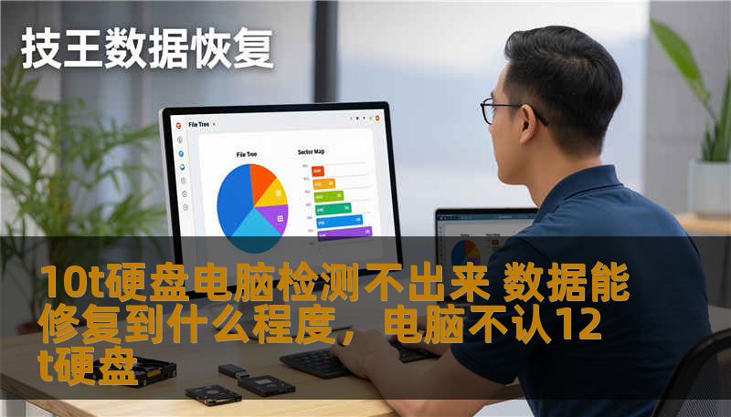 10t硬盘电脑检测不出来 数据能修复到什么程度，电脑不认12t硬盘