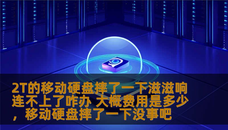 2T的移动硬盘摔了一下滋滋响连不上了咋办 大概费用是多少，移动硬盘摔了一下没事吧