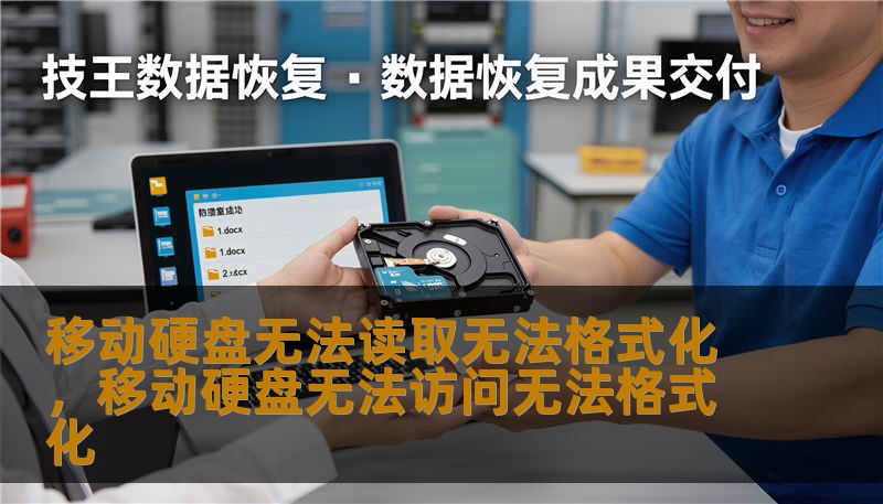 移动硬盘无法读取无法格式化，移动硬盘无法访问无法格式化