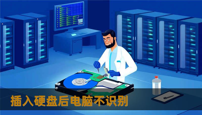 插入硬盘后电脑不识别