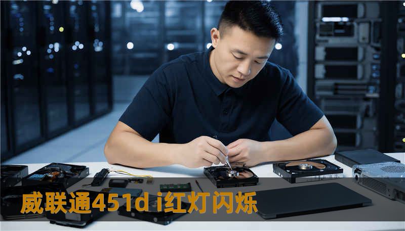 威联通451d i红灯闪烁