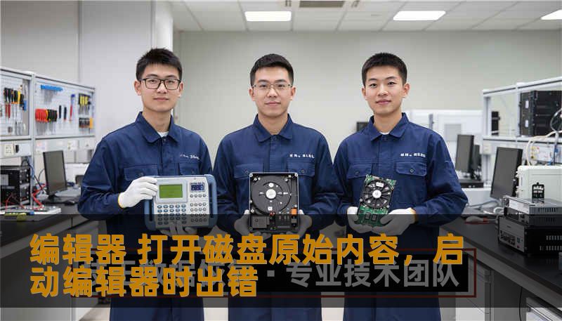 编辑器 打开磁盘原始内容，启动编辑器时出错