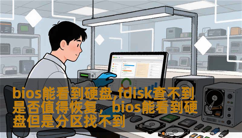 bios能看到硬盘,fdisk查不到 是否值得恢复，bios能看到硬盘但是分区找不到