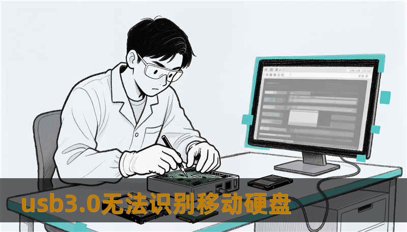 usb3.0无法识别移动硬盘