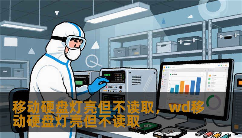 移动硬盘灯亮但不读取，wd移动硬盘灯亮但不读取