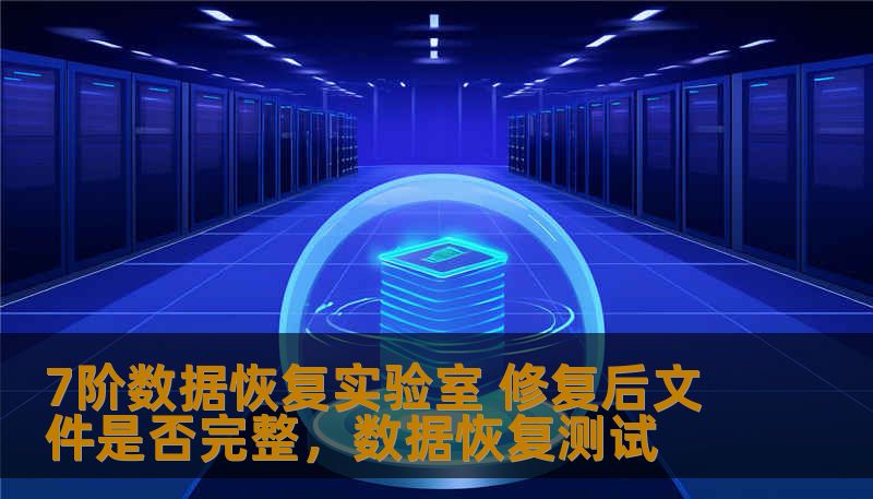 7阶数据恢复实验室 修复后文件是否完整，数据恢复测试