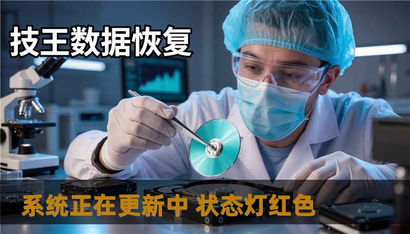 系统正在更新中 状态灯红色