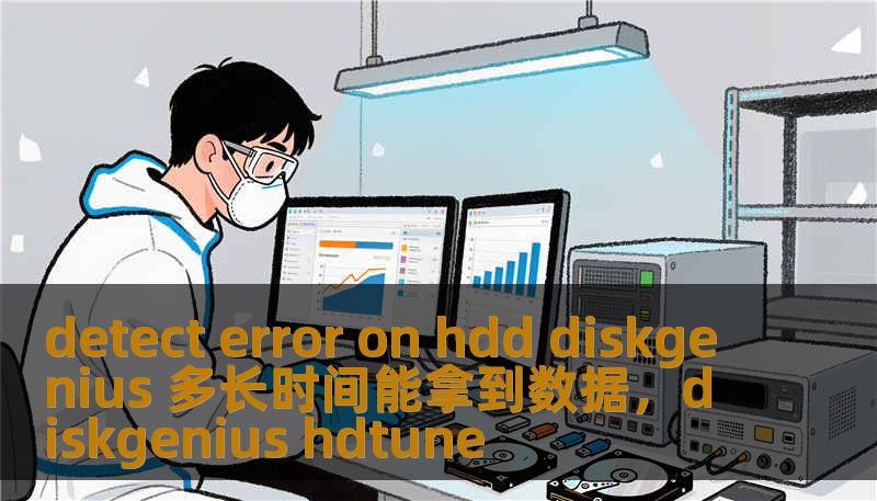 detect error on hdd diskgenius 多长时间能拿到数据，diskgenius hdtune