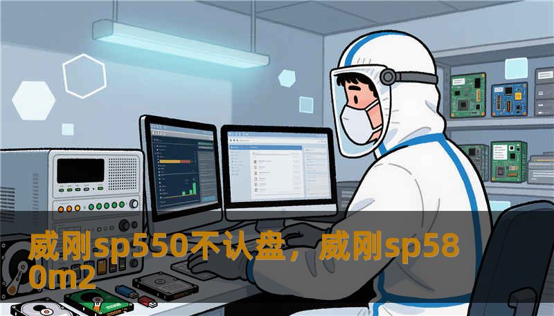 威刚sp550不认盘，威刚sp580m2