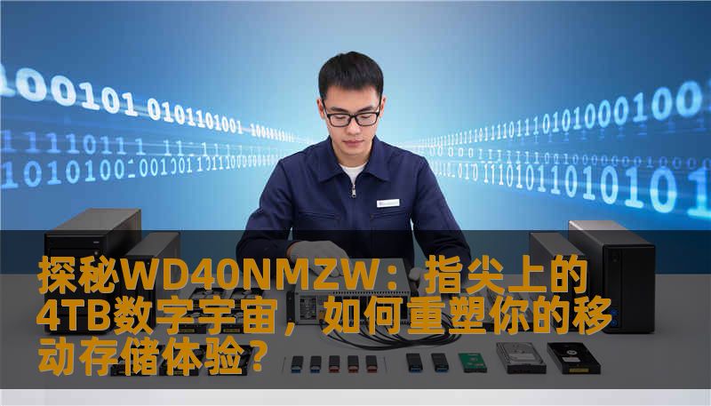 探秘WD40NMZW:指尖上的4TB数字宇宙,如何重塑你的移动存储体验? 探秘WD40NMZW:指尖上的4TB数字宇宙,如何重塑你的移动存储体验?
