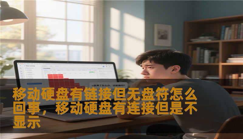 移动硬盘有链接但无盘符怎么回事，移动硬盘有连接但是不显示