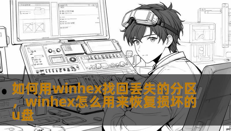如何用winhex找回丢失的分区，winhex怎么用来恢复损坏的u盘