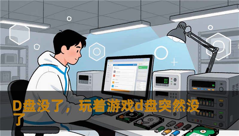 D盘没了，玩着游戏d盘突然没了