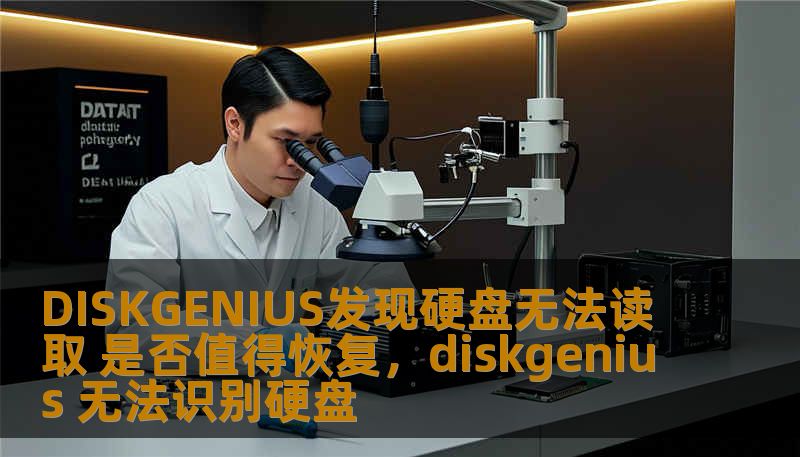 DISKGENIUS发现硬盘无法读取 是否值得恢复，diskgenius 无法识别硬盘