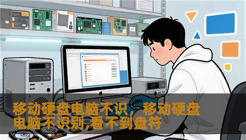 移动硬盘电脑不识，移动硬盘电脑不识别,看不到盘符