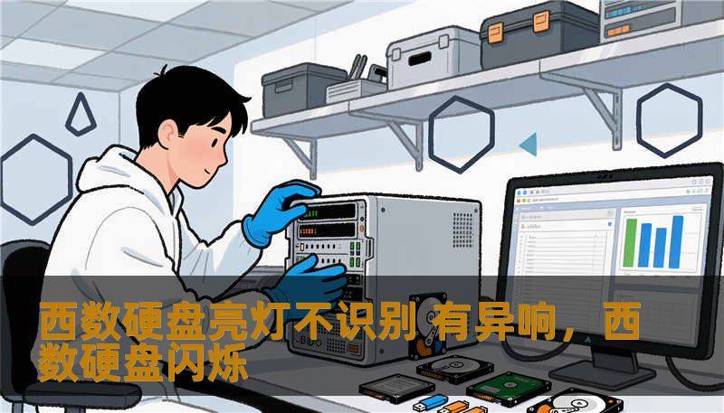 西数硬盘亮灯不识别 有异响，西数硬盘闪烁