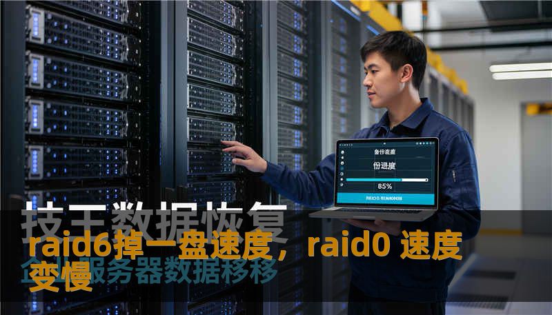 raid6掉一盘速度，raid0 速度变慢