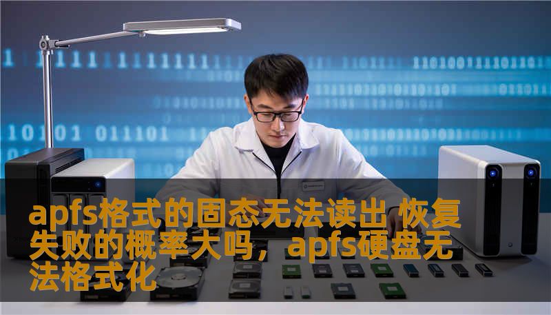 apfs格式的固态无法读出 恢复失败的概率大吗，apfs硬盘无法格式化
