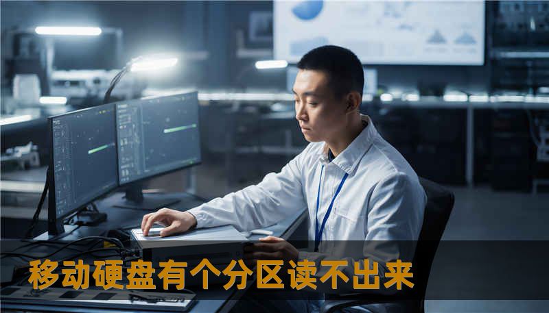 移动硬盘有个分区读不出来