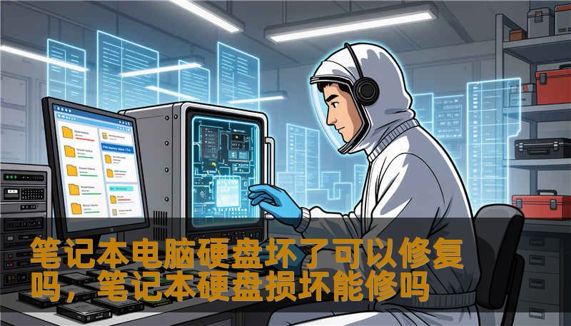 笔记本电脑硬盘坏了可以修复吗，笔记本硬盘损坏能修吗