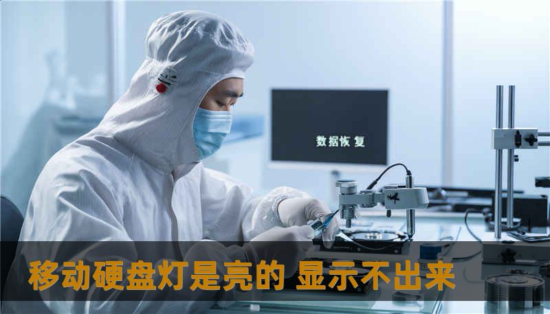 移动硬盘灯是亮的 显示不出来
