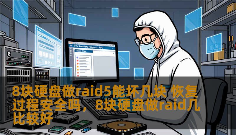 8块硬盘做raid5能坏几块 恢复过程安全吗，8块硬盘做raid几比较好