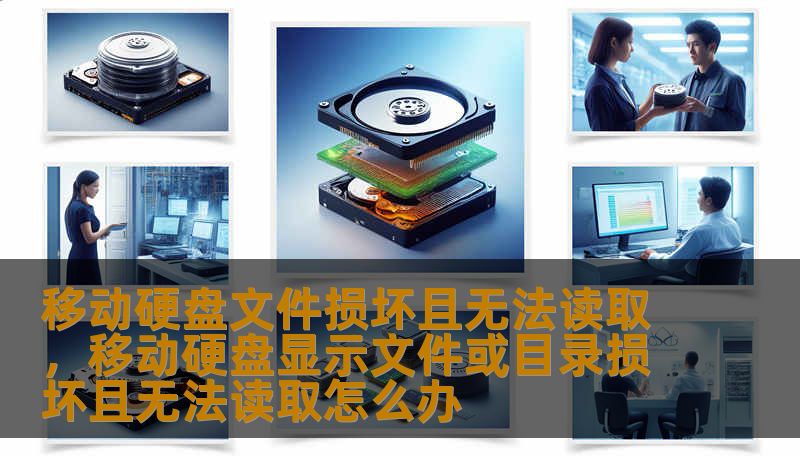 移动硬盘文件损坏且无法读取，移动硬盘显示文件或目录损坏且无法读取怎么办