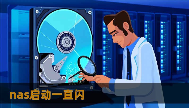 nas启动一直闪