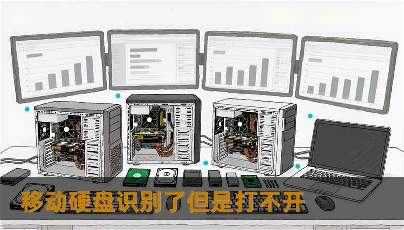 移动硬盘识别了但是打不开