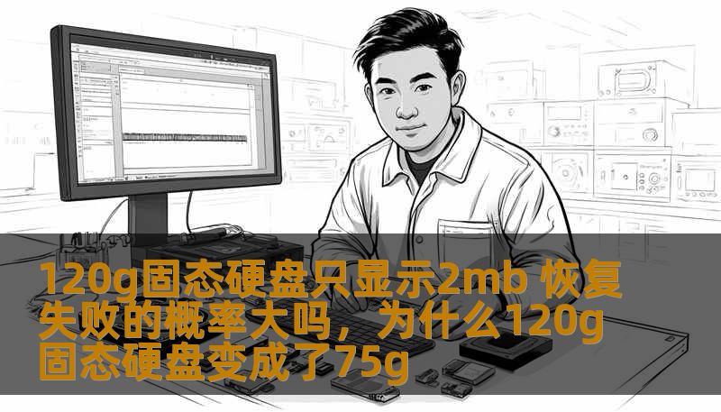 120g固态硬盘只显示2mb 恢复失败的概率大吗,为什么120g固态硬盘变成了75g 120g固态硬盘只显示2mb 恢复失败的概率大吗,为什么120g固态硬盘变成了75g
