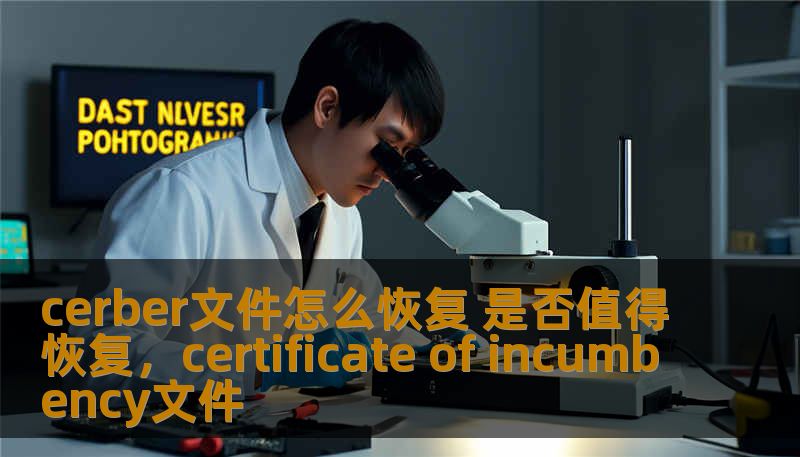 cerber文件怎么恢复 是否值得恢复,certificate of incumbency文件 cerber文件怎么恢复 是否值得恢复,certificate of incumbency文件