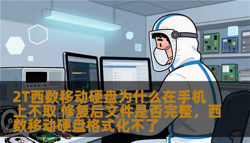 2T西数移动硬盘为什么在手机上不取 修复后文件是否完整，西数移动硬盘格式化不了