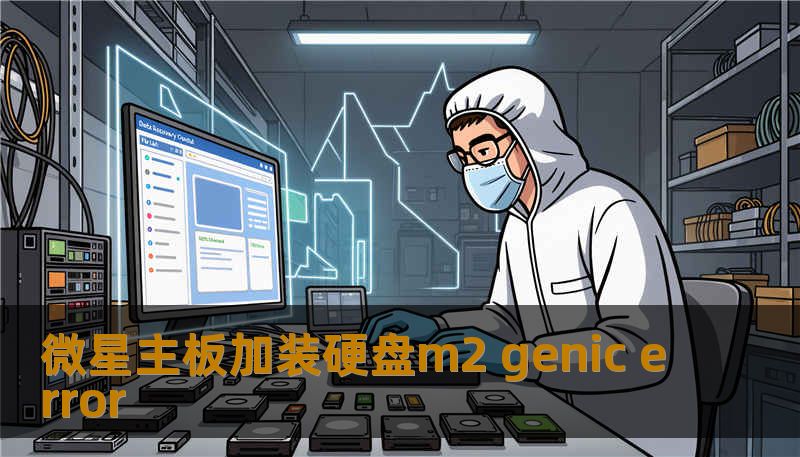 微星主板加装硬盘m2 genic error