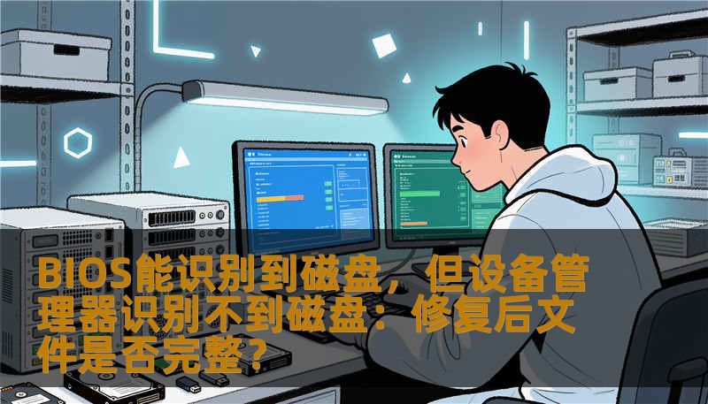 BIOS能识别到磁盘，但设备管理器识别不到磁盘：修复后文件是否完整？