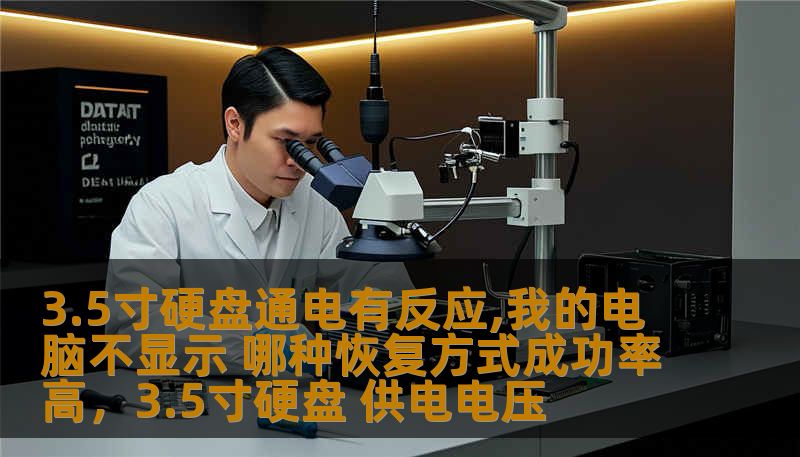 3.5寸硬盘通电有反应,我的电脑不显示 哪种恢复方式成功率高，3.5寸硬盘 供电电压