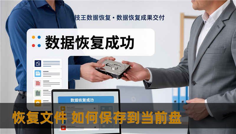 恢复文件 如何保存到当前盘