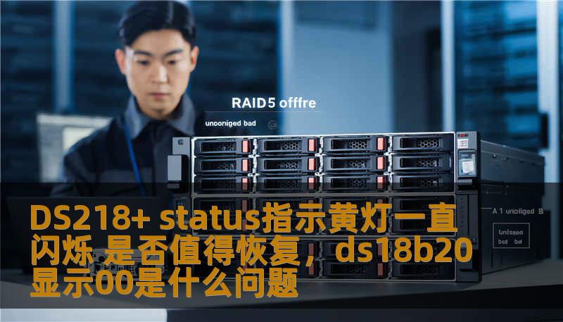 DS218+ status指示黄灯一直闪烁 是否值得恢复，ds18b20显示00是什么问题