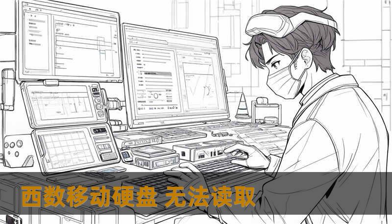 西数移动硬盘 无法读取