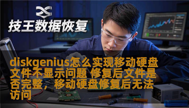 diskgenius怎么实现移动硬盘文件不显示问题 修复后文件是否完整，移动硬盘修复后无法访问