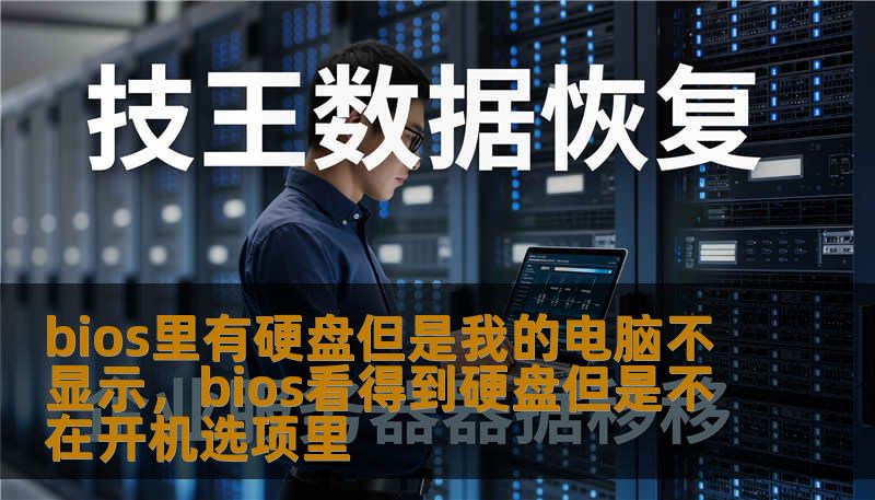 bios里有硬盘但是我的电脑不显示,bios看得到硬盘但是不在开机选项里 bios里有硬盘但是我的电脑不显示,bios看得到硬盘但是不在开机选项里