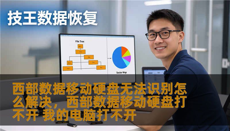 西部数据移动硬盘无法识别怎么解决，西部数据移动硬盘打不开 我的电脑打不开