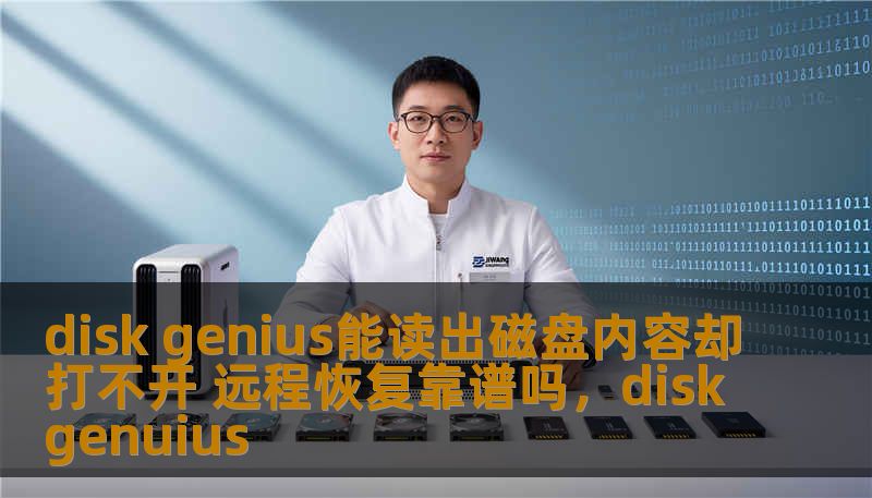 disk genius能读出磁盘内容却打不开 远程恢复靠谱吗，diskgenuius