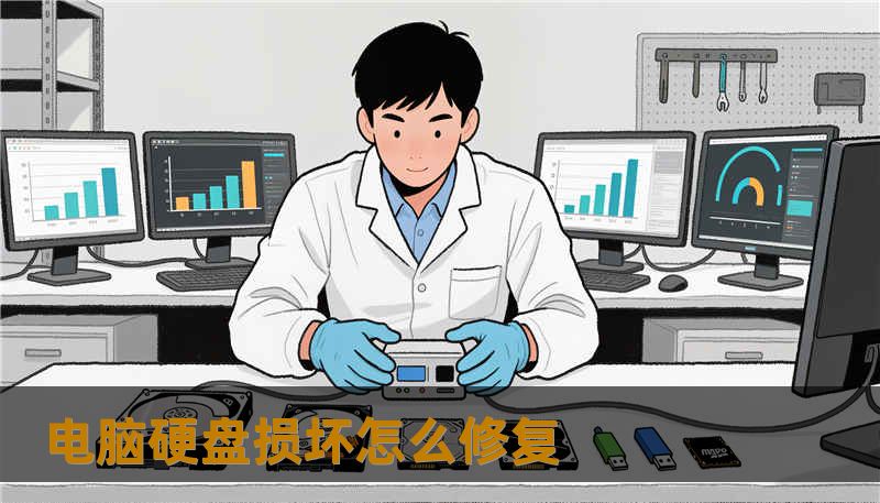 电脑硬盘损坏怎么修复 电脑硬盘损坏怎么修复