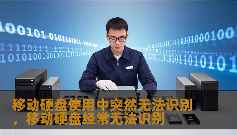 移动硬盘使用中突然无法识别，移动硬盘经常无法识别                    序章：那个让人心跳骤停的“叮咚”声    在这个数字化的时代，我们的生活被装进了一个个方寸之间的塑料壳里。那块躺在桌面上、闪着微弱蓝光的移动硬盘，可能装载着你熬了三个通宵才完成的商业计划书，可能记录了孩子从出生到学步的每一帧影像，也可能存放着你过去十年走遍大半个地球的所有足迹。    这种脆弱的平衡往往会被一个