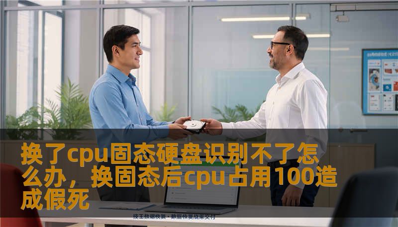 换了cpu固态硬盘识别不了怎么办，换固态后cpu占用100造成假死