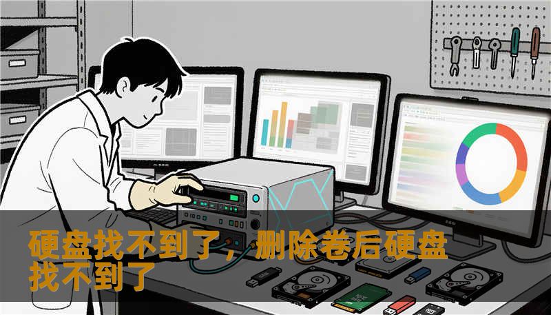 硬盘找不到了，删除卷后硬盘找不到了
